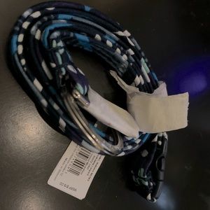 Vera Bradley lanyard in Blue Island Medallion